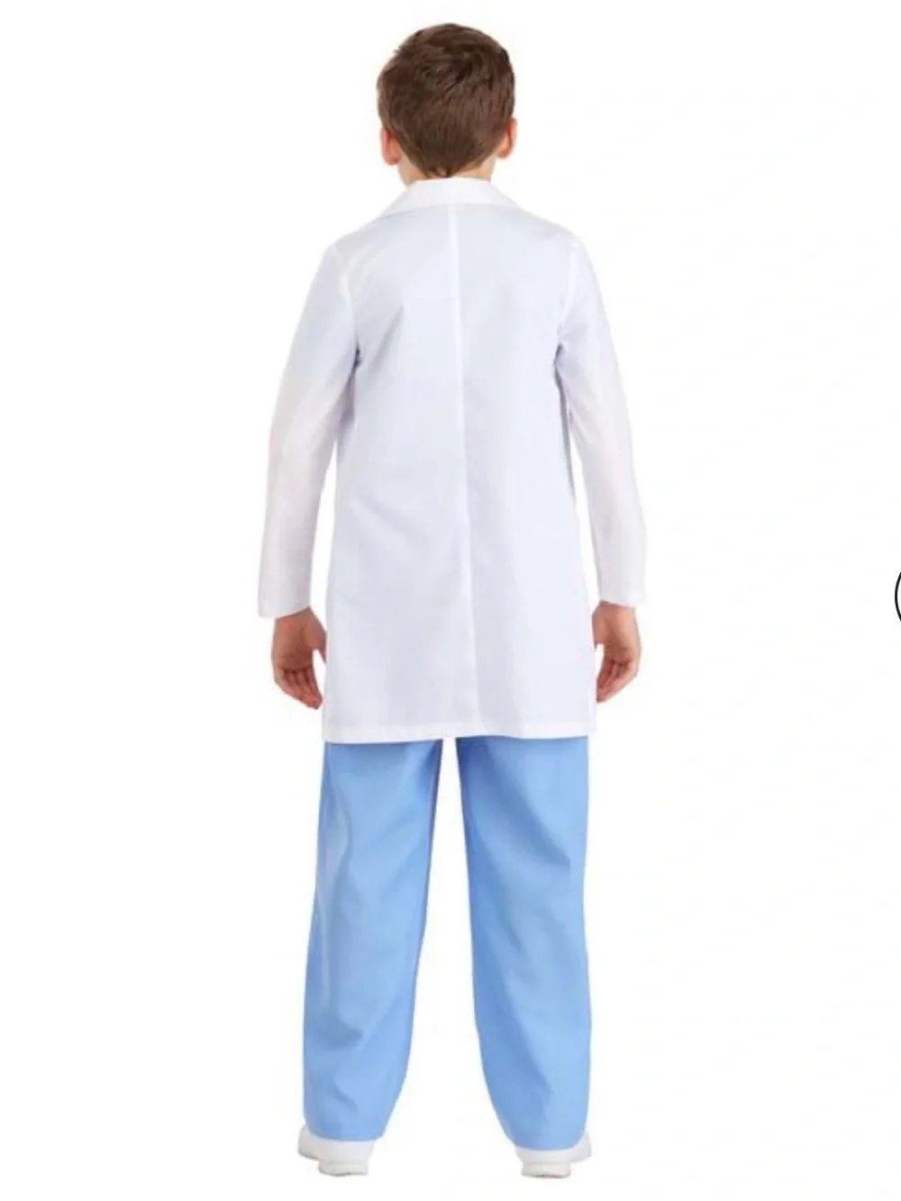 Child Doctor Scrubs with Lab Coat Costume. Large 12-15